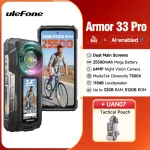 Ships from USUlefone Armor 33 Pro 5G Rugged Phone 25500 mAh 512GB ROM 120Hz Dual Screen NFC Android Smartphone MTK 6 | PricZone