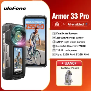 Ulefone Armor 33 Pro 5G Rugged Smartphone product image