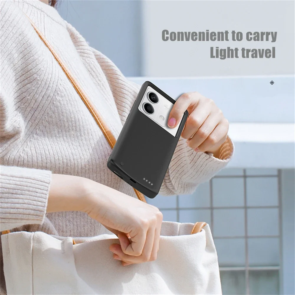 10000mAh Battery Case for Redmi Note 13 Series 5 | PricZone 10000mAh Battery Case for Redmi Note 13 Series 5 | PricZone