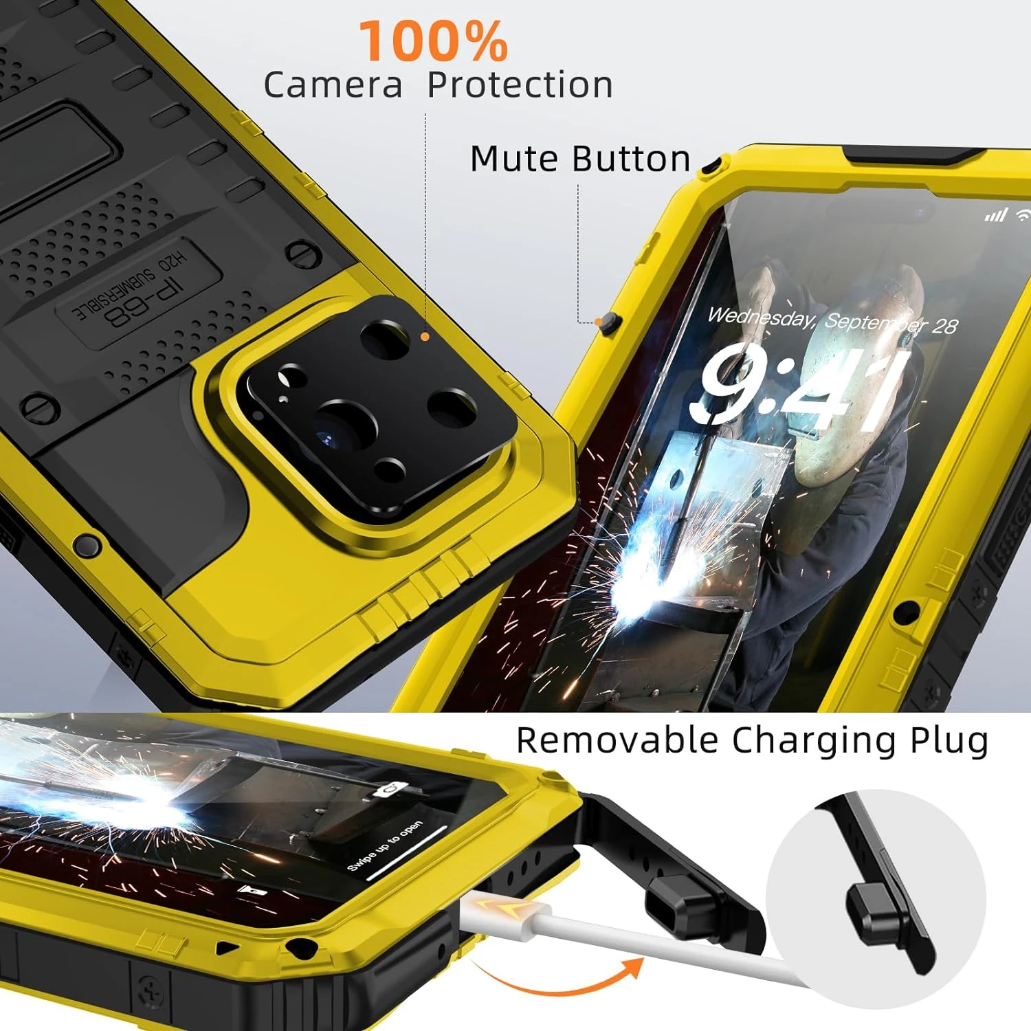 IP68 Waterproof Metal Armor iPhone Case 4 | PricZone IP68 Waterproof Metal Armor iPhone Case 4 | PricZone