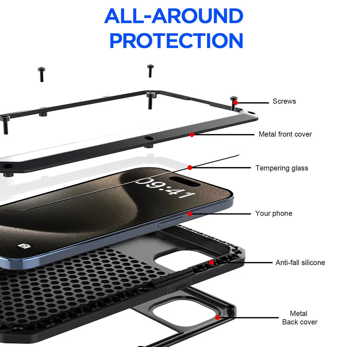 Rugged Aluminum Military iPhone Case 6 | PricZone Rugged Aluminum Military iPhone Case 6 | PricZone