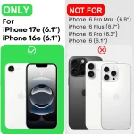 Black Shockproof Silicone iPhone 16e 17e Case 6 | PricZone Black Shockproof Silicone iPhone 16e 17e Case 6 | PricZone