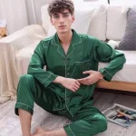 Long Sleeve Satin Winter Pajama Set 6 | PricZone