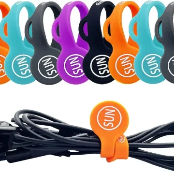 Magnetic Cable Clips 10-Pack Organizer 1