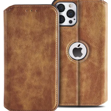 Leather RFID Wallet Case for iPhone 16 to XS 2