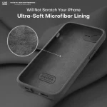 Black Shockproof Silicone iPhone 16e 17e Case 5 | PricZone Black Shockproof Silicone iPhone 16e 17e Case 5 | PricZone