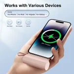 Mini 4500mAh USB C Capsule Power Bank 5 | PricZone