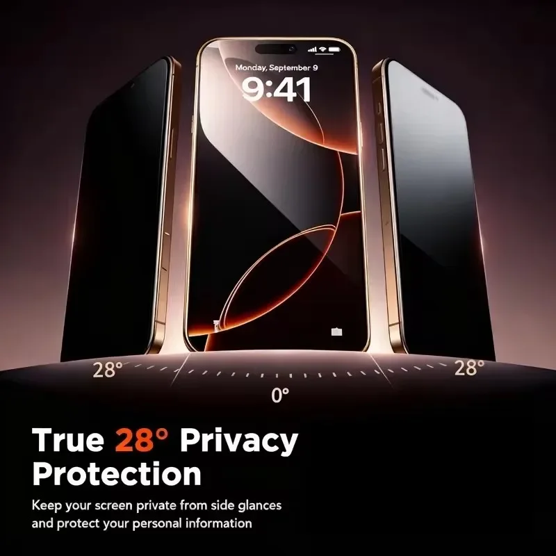 3PCS AR AntiReflection Privacy Tempered Glass For iPhone 17 16 15 14 13 12 11 Pro Max Plus AntiSpy Screen Protectors Glass 1 | PricZone 3PCS AR Anti Reflection Privacy Tempered Glass For iPhone 17 16 15 14 13 12 11 Pro Max Plus Anti Spy Screen Protectors Glass 1 | PricZone