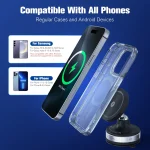 15W MagSafe Air Vent Car Charger Mount 4 | PricZone