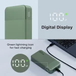 NOBIS Portable Charger 20000mAh Power Bank 45W Power Bank Fast Charging Battery Pack with C to C Cable for iPhone Android Laptop 4 | PricZone