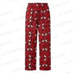 2026 Spider Man Matching Family Pajama Pants Couples Sleepwear Adult Kids Superhero Red Black Lounge PJ Bottoms 2 | PricZone