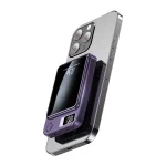 Wireless Power Bank 2 in 1 Magnetic 10000mAh Portable Charger Fast Charging 225W LED Power Display For Iphone Xiaomi Samsung 1 | PricZone