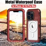 IP68 Aluminum iPhone Waterproof Armor Case 1 | PricZone