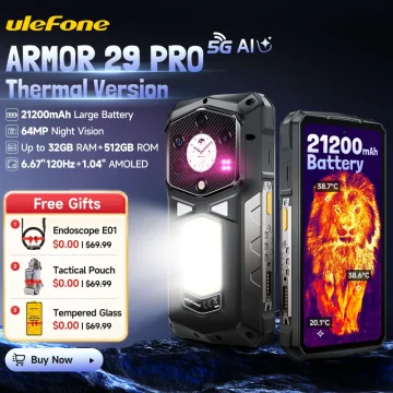 Ulefone Armor 29 Pro Thermal 5G Rugged Phone 1