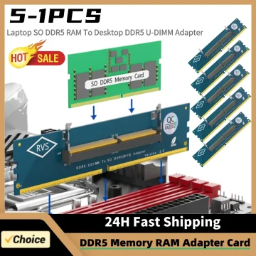 DDR5 Laptop SO-DIMM to DIMM Adapter 1