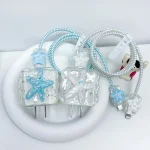 Cute Crystal Star iPhone Cable Protector 1 | PricZone
