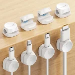 8 Pack Adhesive Spring Lock Cable Clips 1 | PricZone