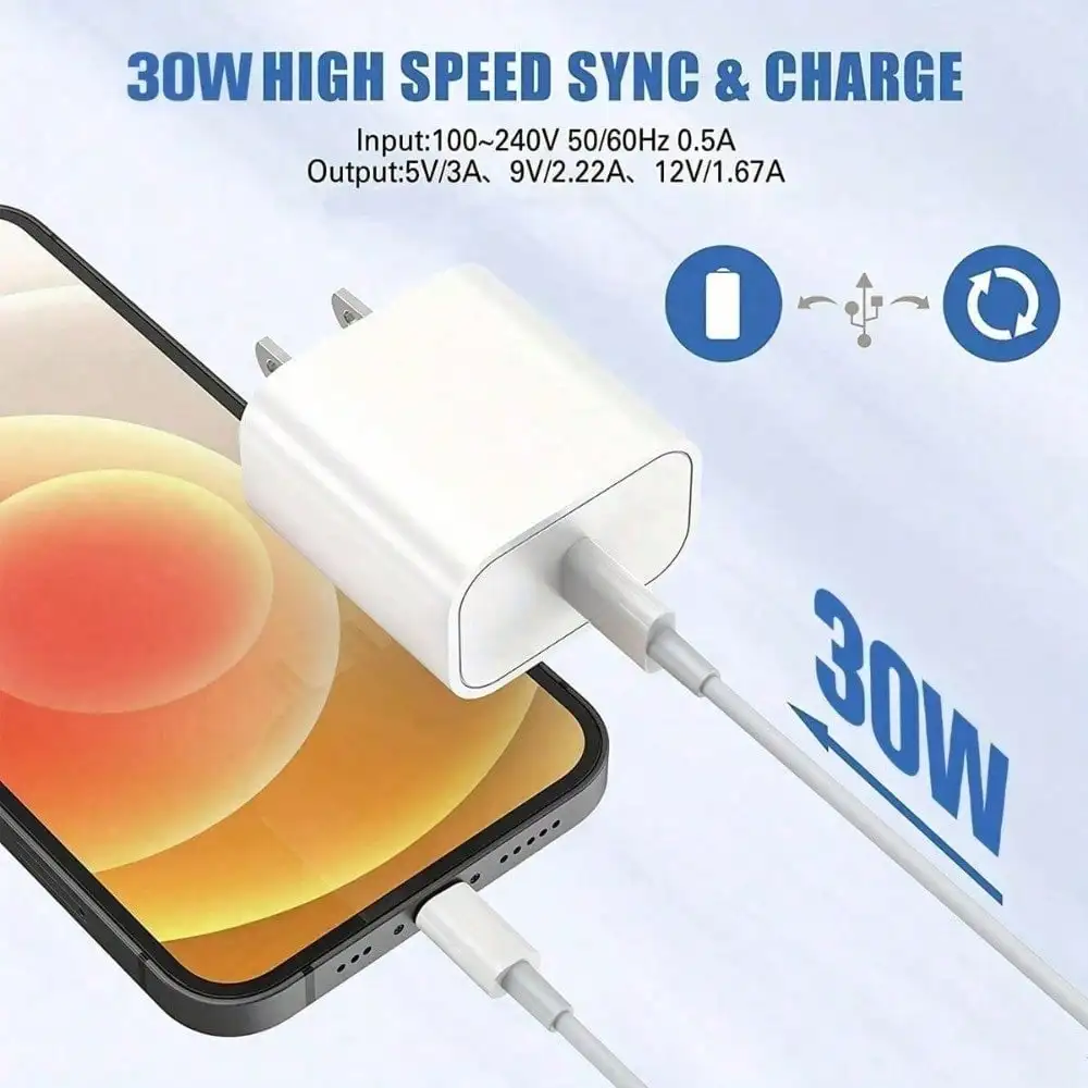 30W Fast Charger and Sync Cable Kit 2 | PricZone 30W Fast Charger and Sync Cable Kit 2 | PricZone