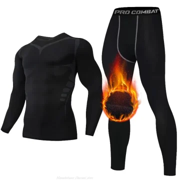 Fleece Thermal Underwear Set 1