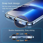 Double Sided Magnetic Glass iPhone Case 4 | PricZone