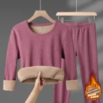 Velvet Thermal Top and Pants Set 4 | PricZone