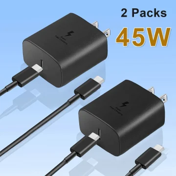 45W Samsung USB-C Fast Charger with Cable 2