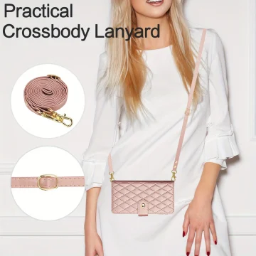 Crossbody Zipper Wallet Case for iPhone 2