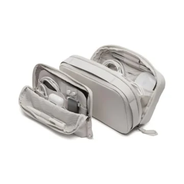 KonMari Orbitkey 2 in 1 Tech Pouch Stone 1 | PricZone