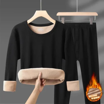 Velvet Thermal Top and Pants Set 1 | PricZone
