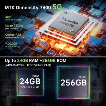 Unihertz Jelly Max 5G 24GB 256GB Smartphone 2