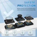 15W 3 in 1 Magnetic Travel Wireless Charger 2 | PricZone