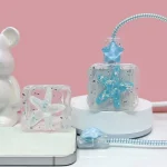 Cute Crystal Star iPhone Cable Protector 3 | PricZone