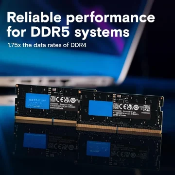 64GB DDR5 SODIMM RAM Kit for 13th Gen Intel 2