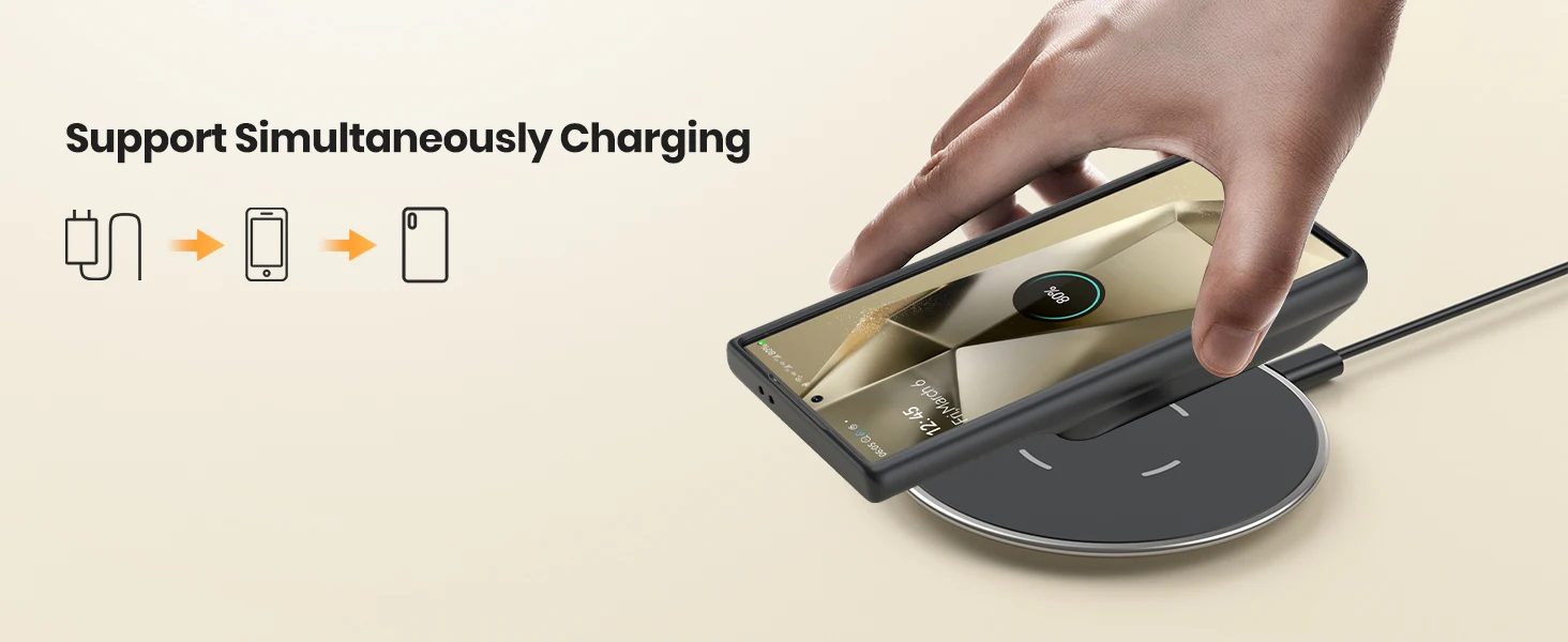 NEWDERY Wireless Battery Case for S24 Ultra 10