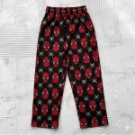2026 Spider Man Matching Family Pajama Pants Couples Sleepwear Adult Kids Superhero Red Black Lounge PJ Bottoms 3 | PricZone