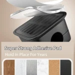 8 Pack Magnetic Cable Organizer with Strong Adhesive   Easy Open Design for Home Office  Car 4 | PricZone