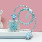 Cute Crystal Star iPhone Cable Protector 5 | PricZone