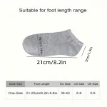 35 Pair Breathable Everyday Ankle Socks 3 | PricZone