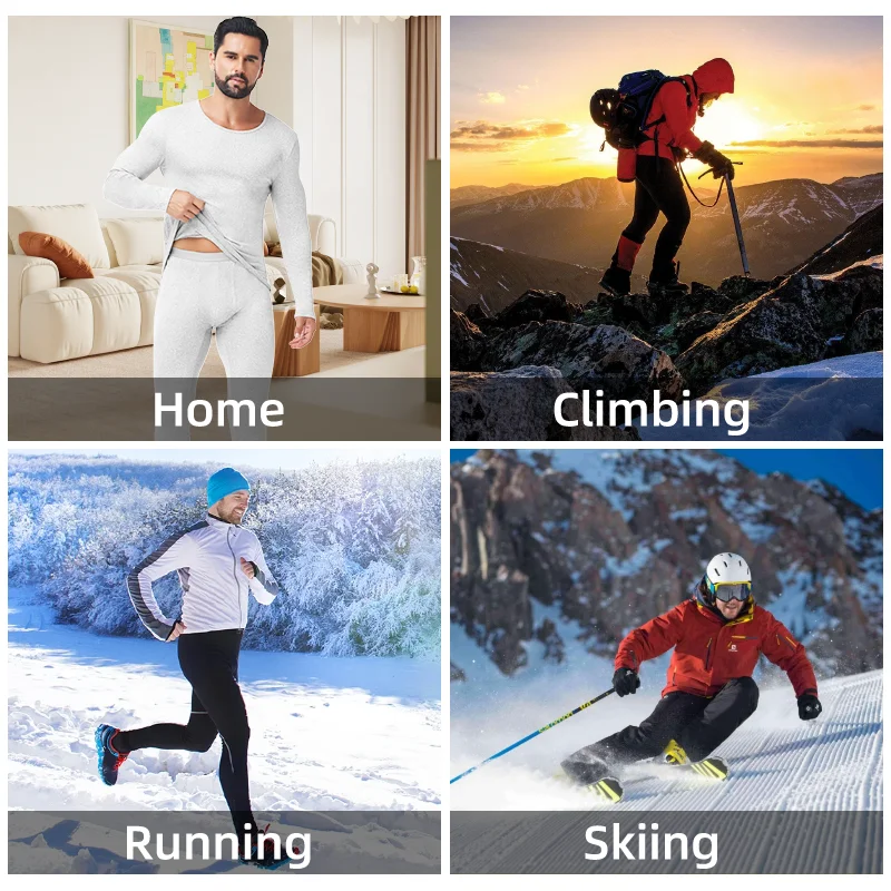Breathable Thermal Long Johns Set 3 | PricZone Breathable Thermal Long Johns Set 3 | PricZone