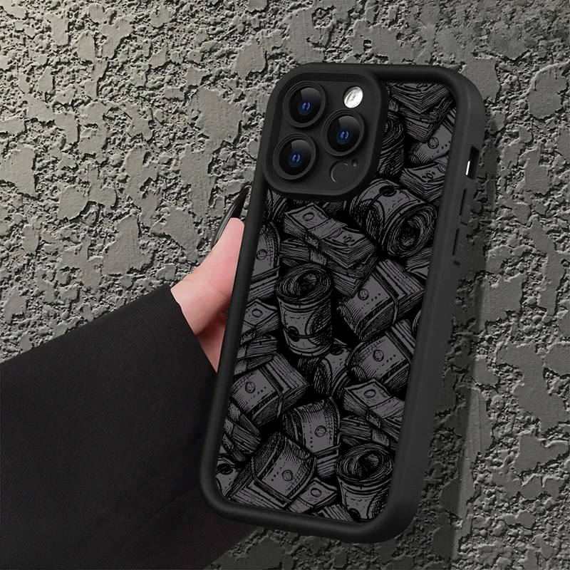 Cash Print Silicone iPhone Case Cover 5 | PricZone Cash Print Silicone iPhone Case Cover 5 | PricZone