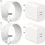 2 Pack 40W USB-C Wall Charger with 10FT Cables