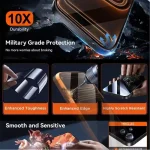 3 Pack Oleophobic iPhone Glass Protectors 5 | PricZone