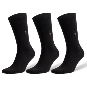 Classic Bamboo Office Dress Socks 3 Pairs 1