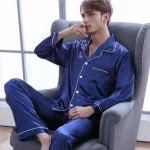 Long Sleeve Satin Winter Pajama Set 5 | PricZone