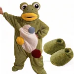 Frog Unicorn Kigurumi Onesie With Slippers 1 | PricZone