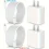20W USB C Fast Charger 2 Pack with 6ft Cables