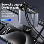 120W 4in1 Retractable Car Fast Charger 2 | PricZone 120W 4 in 1 Retractable Car Fast Charger 2 | PricZone