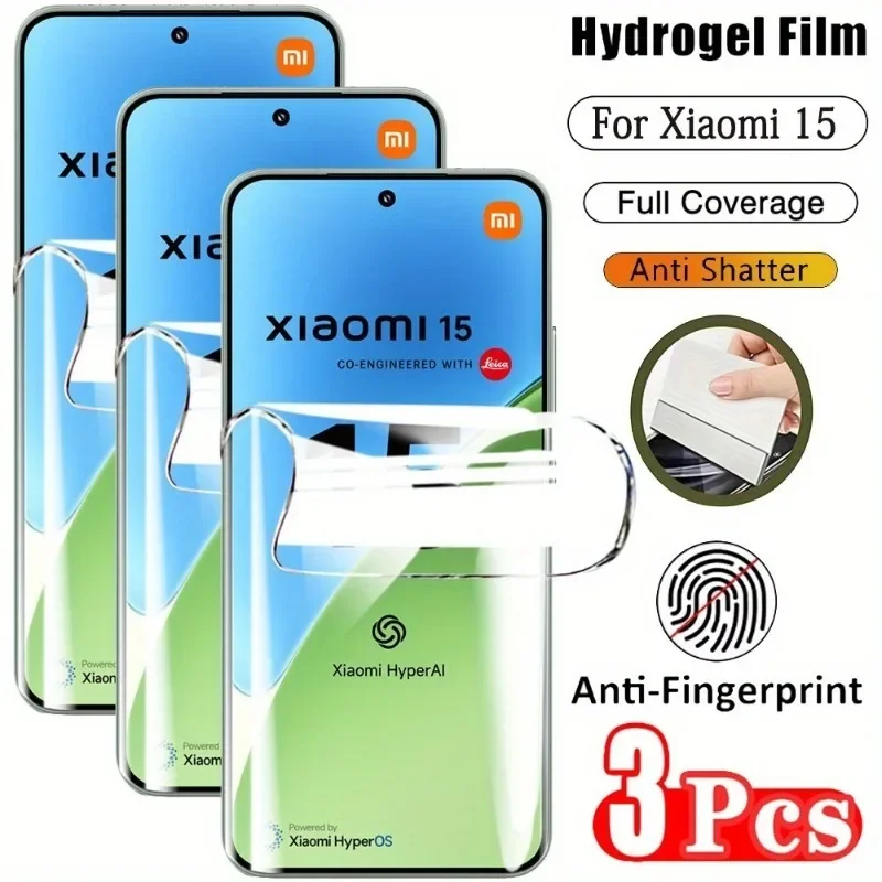 3pcs Xiaomi Hydrogel Screen Protector Film 2 | PricZone 3pcs Xiaomi Hydrogel Screen Protector Film 2 | PricZone