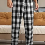 Plaid Lounge Pants with Drawstring 2 | PricZone