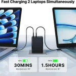 200W GaN5 4Port USBC Fast Charger 2Pack 2 | PricZone 200W GaN5 4 Port USB C Fast Charger 2 Pack 2 | PricZone